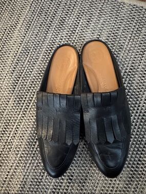 Paul Green NWOT leather kiltie mule with comfort padding